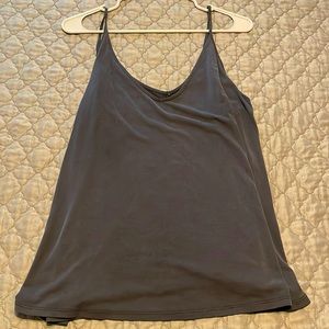 Soft black tank top